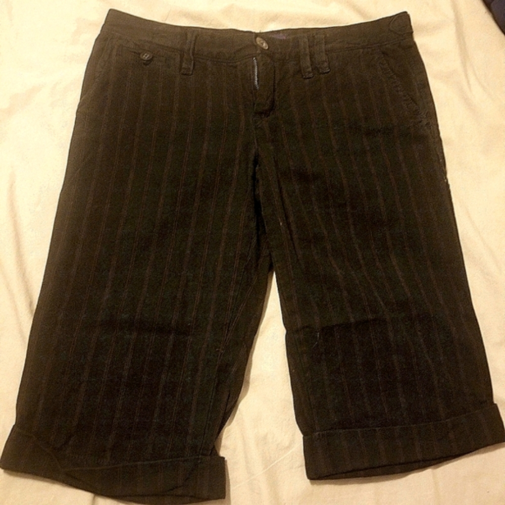 AE Navy Capris
